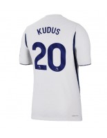 Tottenham Hotspur Mohammed Kudus #20 Domácí Dres 2026-27 Krátký Rukáv